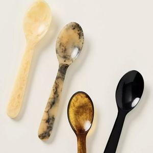 Mignon Resin Teaspoons, Set of 4