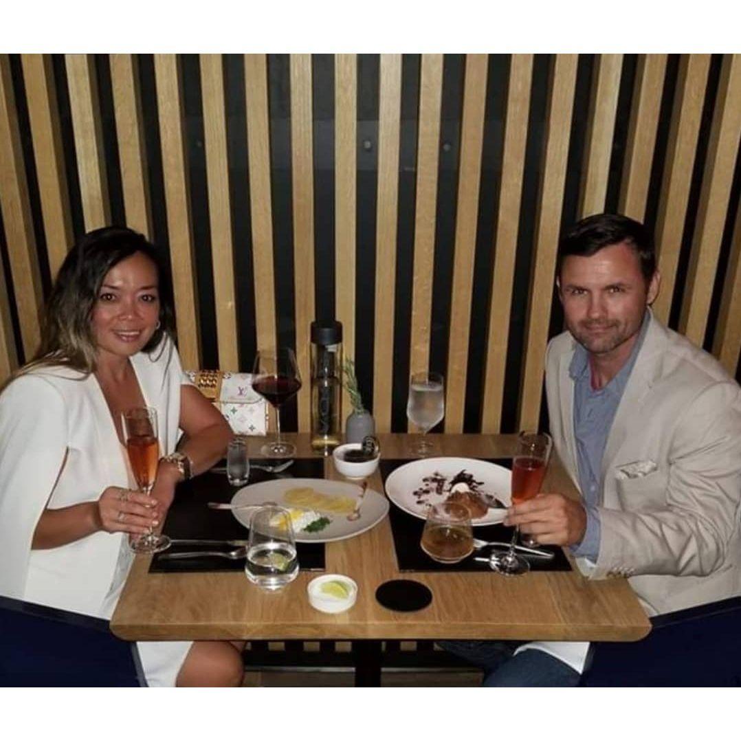 Our first official date.