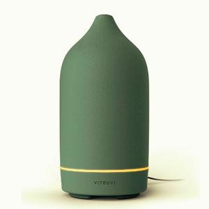 Vitruvi Stone Diffuser, Ceramic Ultrasonic Essential Oil Diffuser for Aromatherapy | Ceramic, Home Decor | Sea, 90ml Capacity