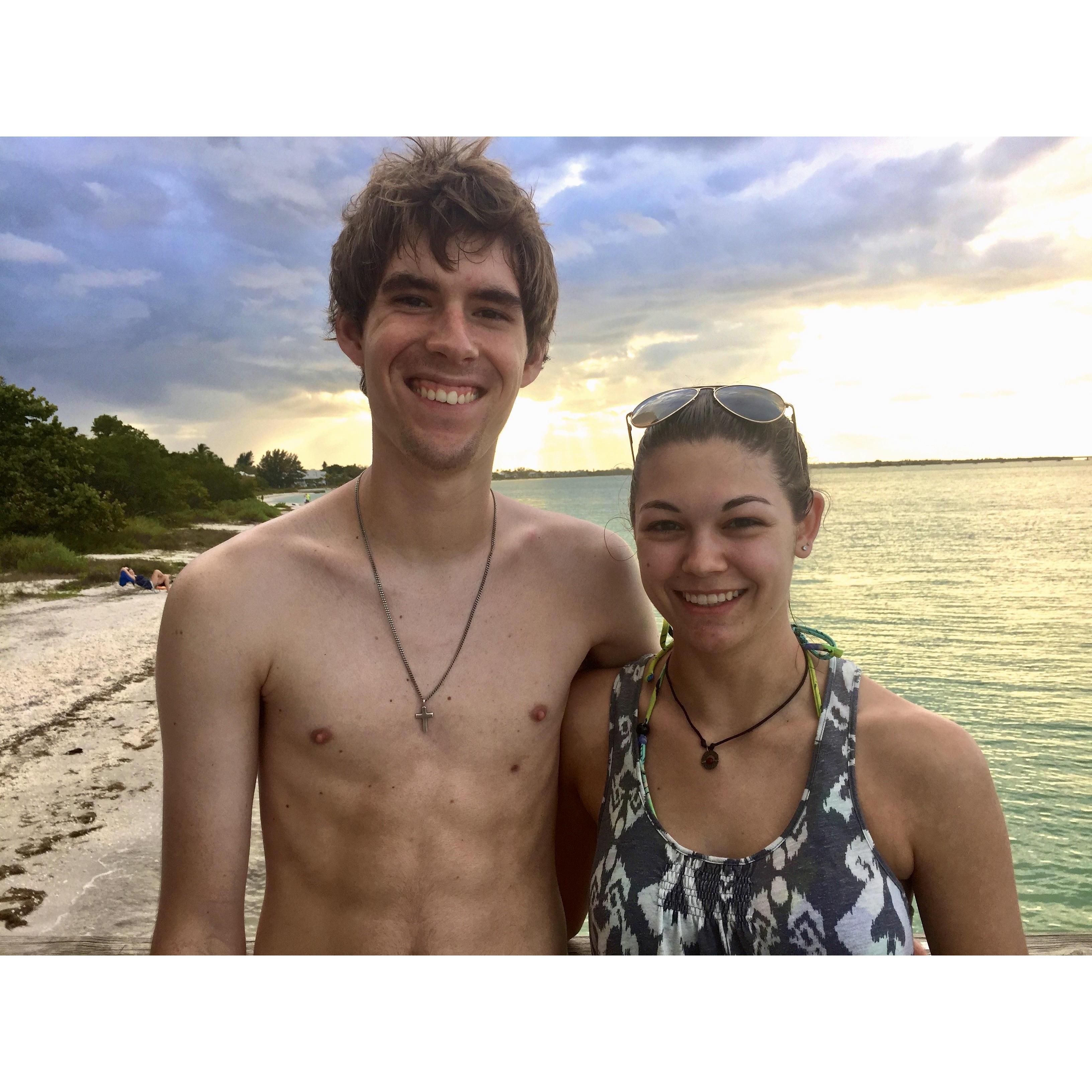 Nick's first visit to Sanibel, Fl.