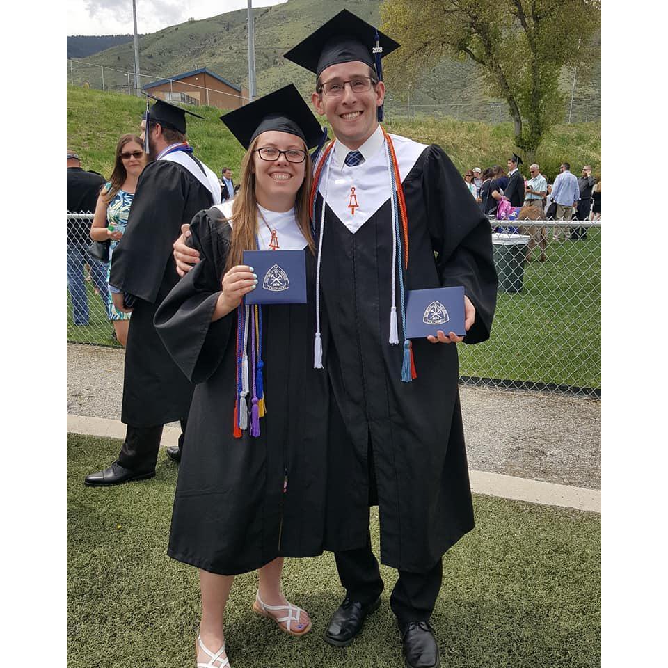 2018 - After much struggle, Jessi finally dragged Nick through college so he could get a job. While we may not have enjoyed the classes, we definitely loved the people we met at Mines.