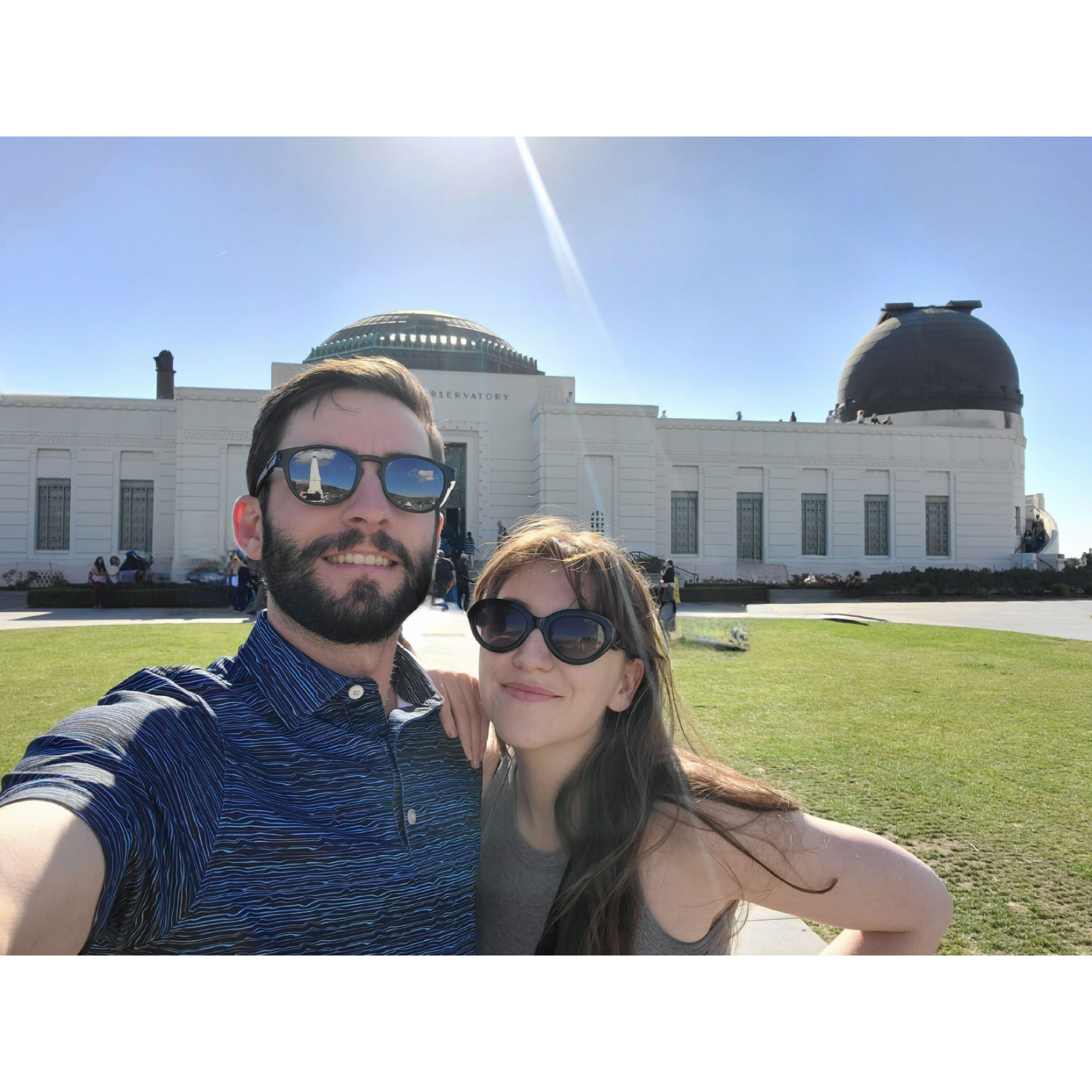 Our 3rd attempt at Griffith Observatory was the charm