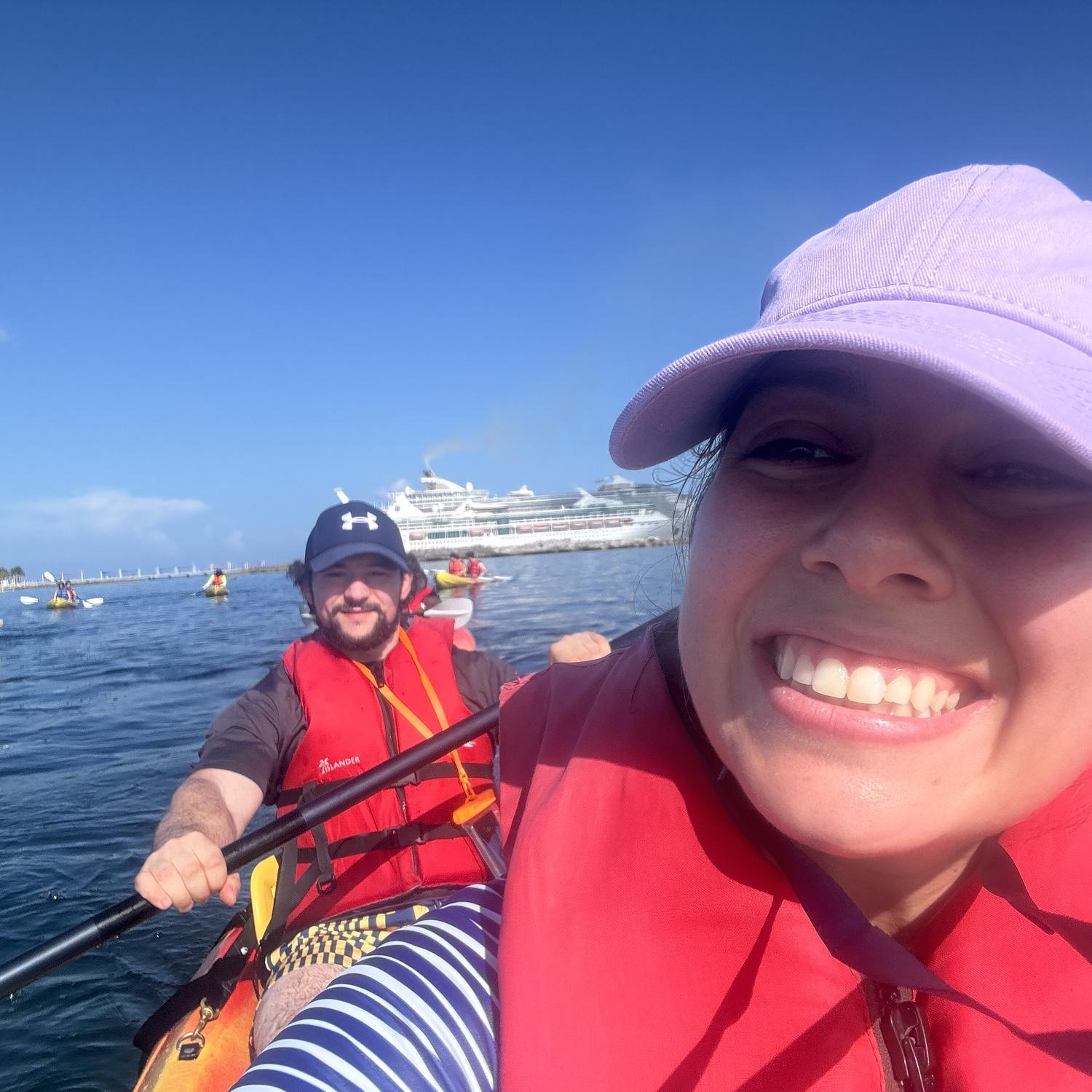 August 2024, Kayaking in Bahamas