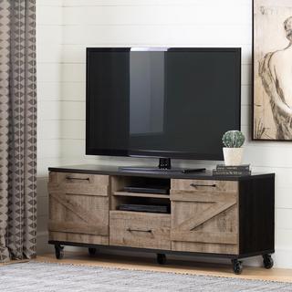 Valet Industrial TV Stand on Wheels