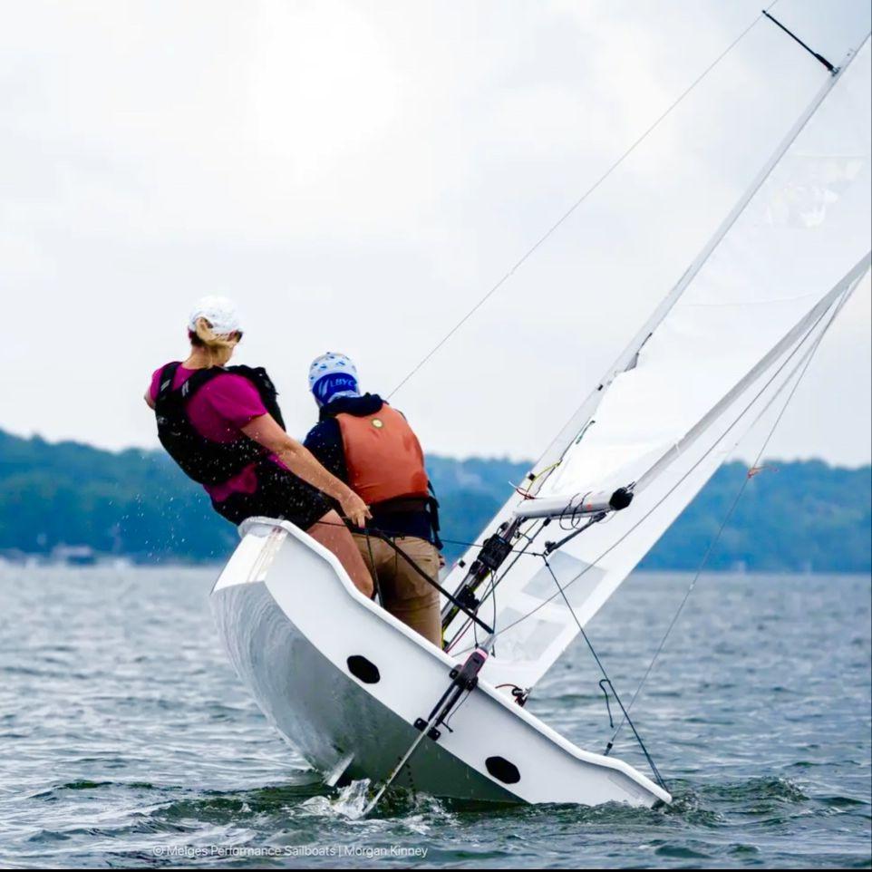 Our first regatta on our Melges 15 "Sassy & Gassy"