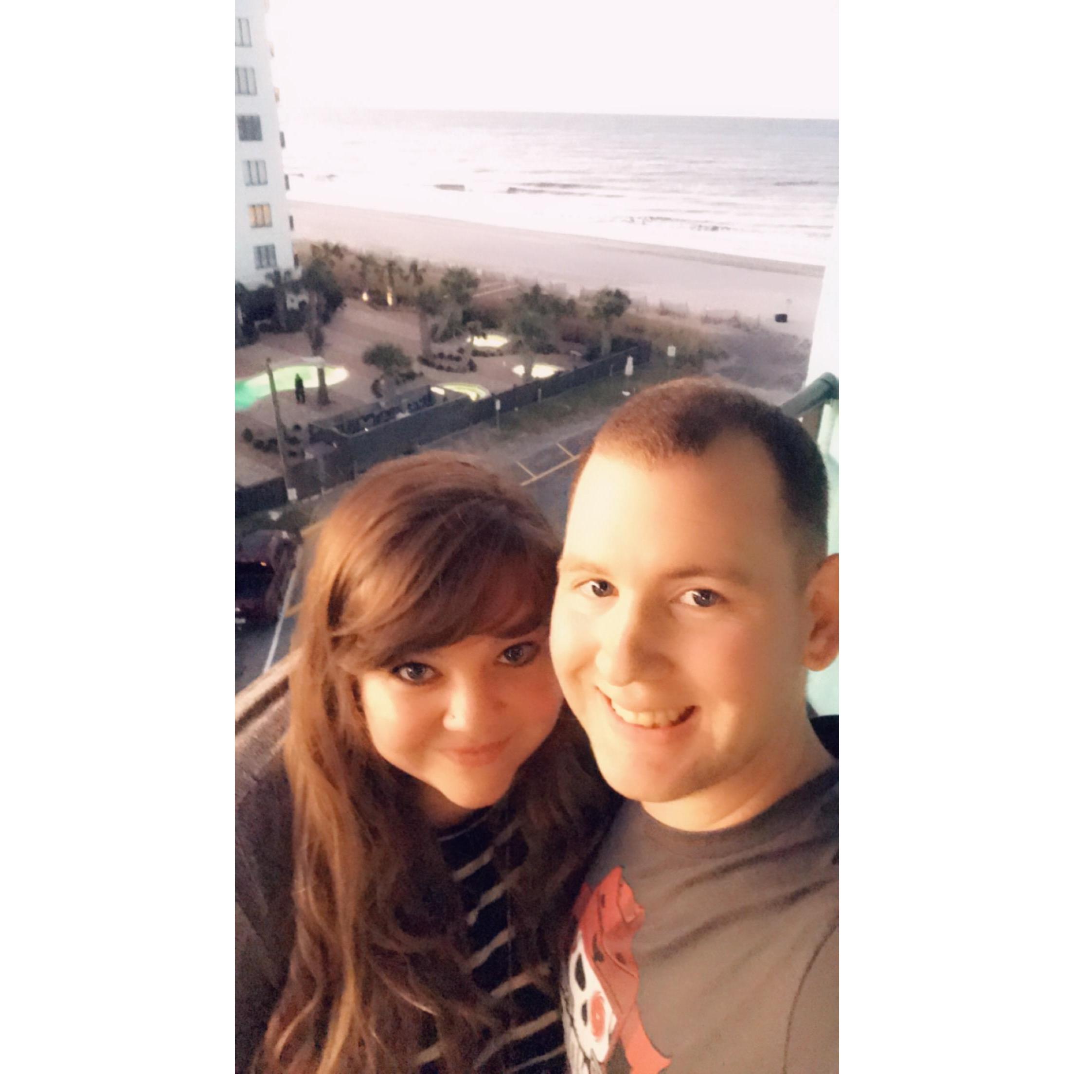 Our first trip together (Myrtle Beach)