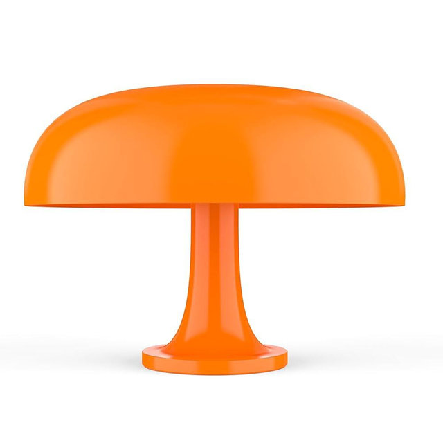 Huga Collective Mandarin Dream Dimmable Mushroom Lamp | Vintage Retro Mushroom Table Lamp for Ambient Lighting