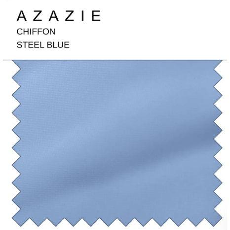 Bridesmaid color: Steel Blue