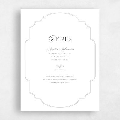 White Wedding Enclosure - Marisol