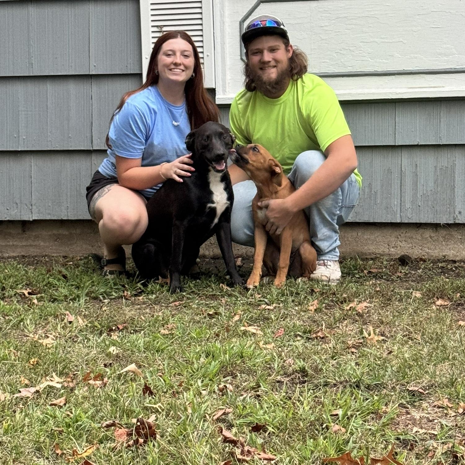 Our first home, and our most wonderful pups!🏠🐾
