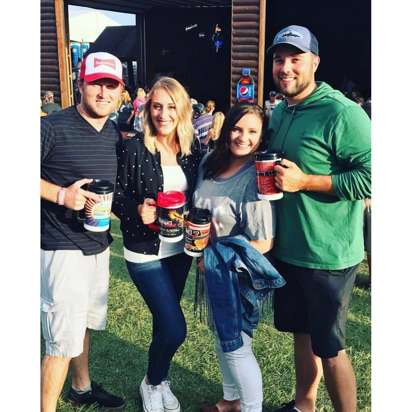 Moondance Jam with friends - summer 2018.