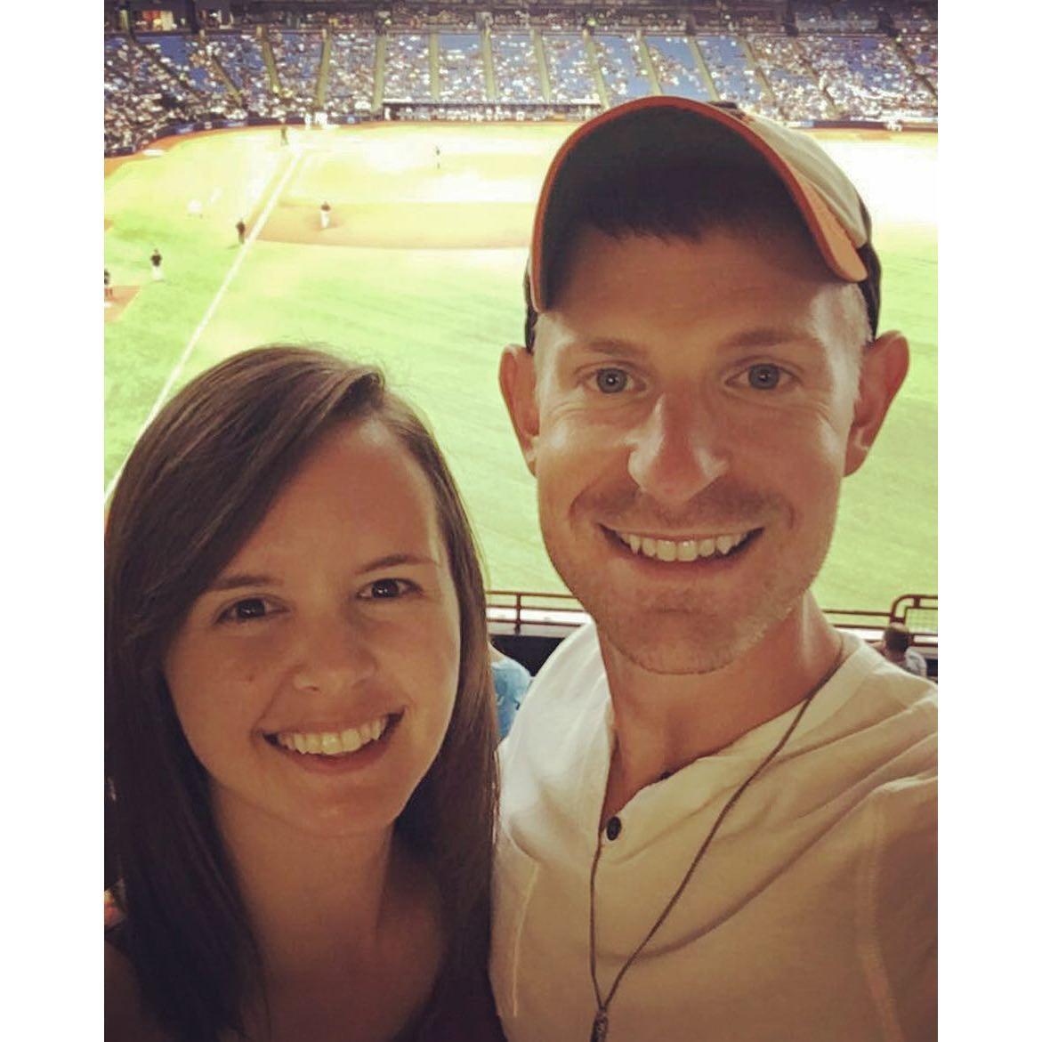 Our first "official" photo together