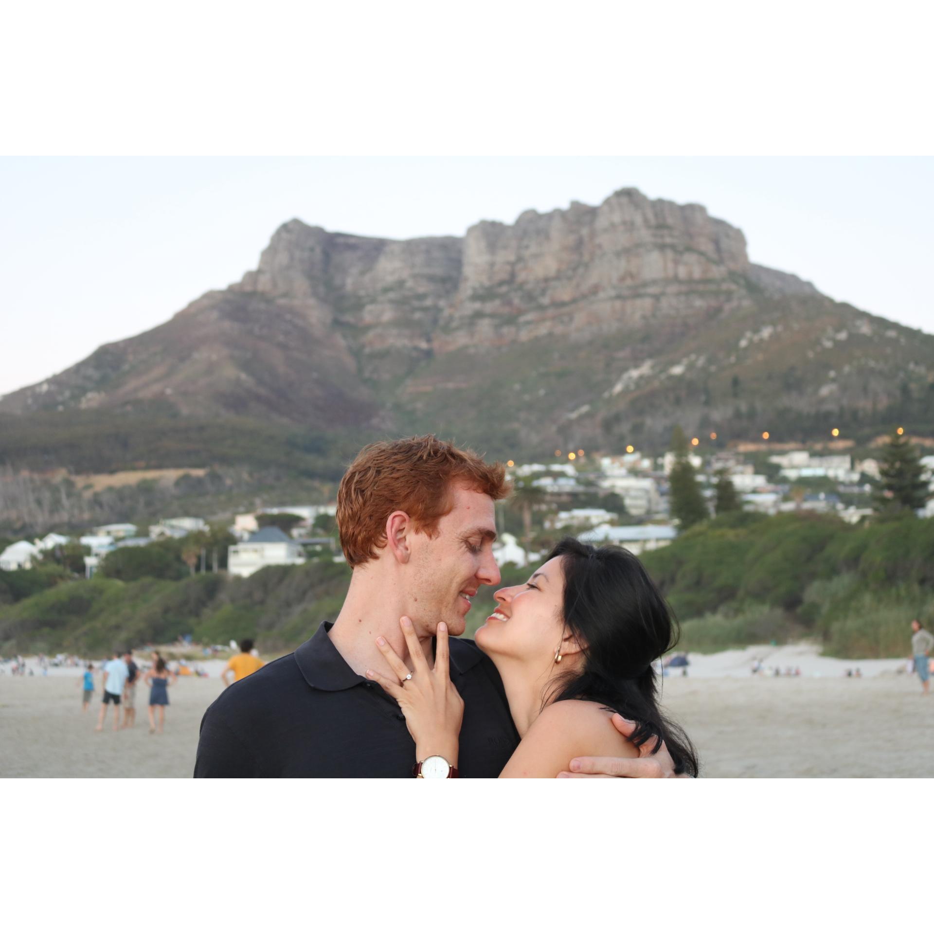 She said yes!