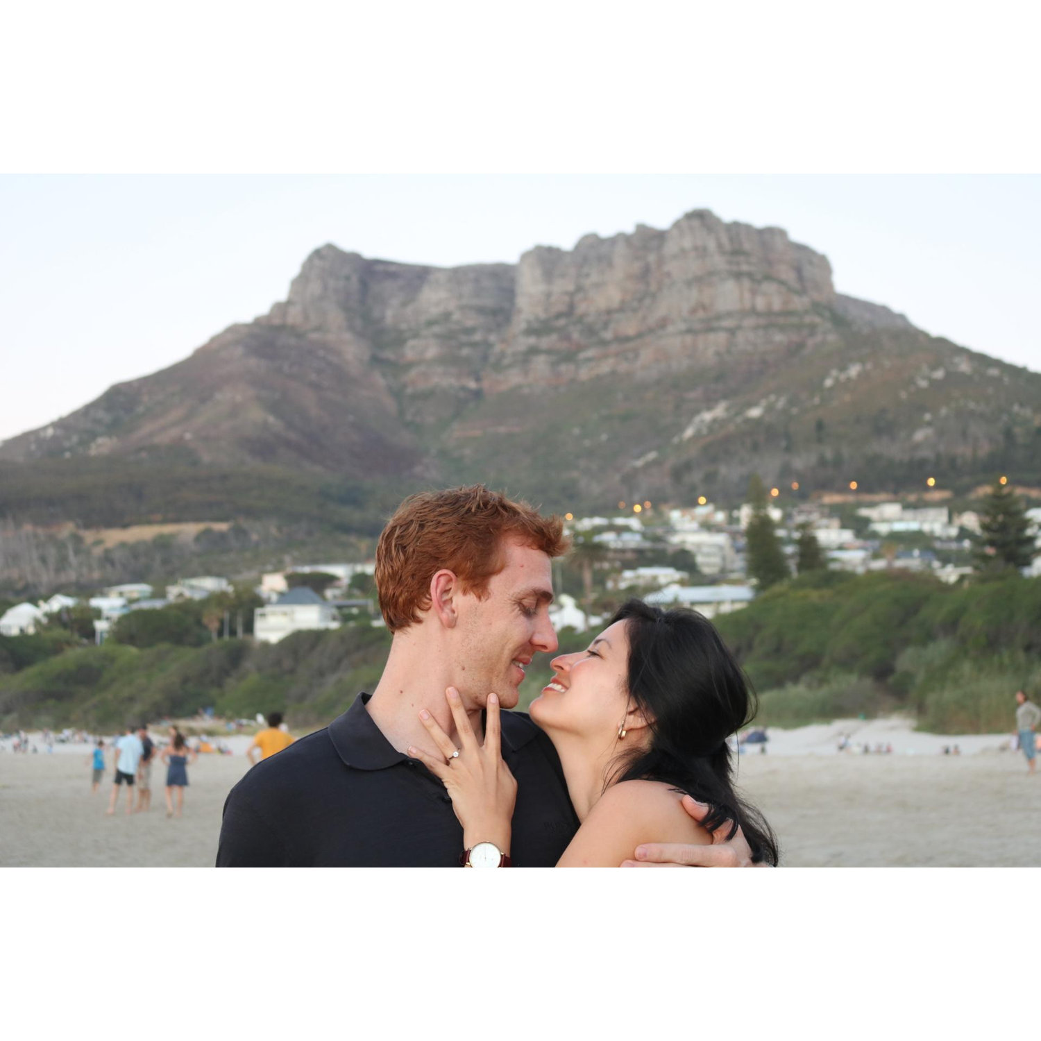 She said yes!