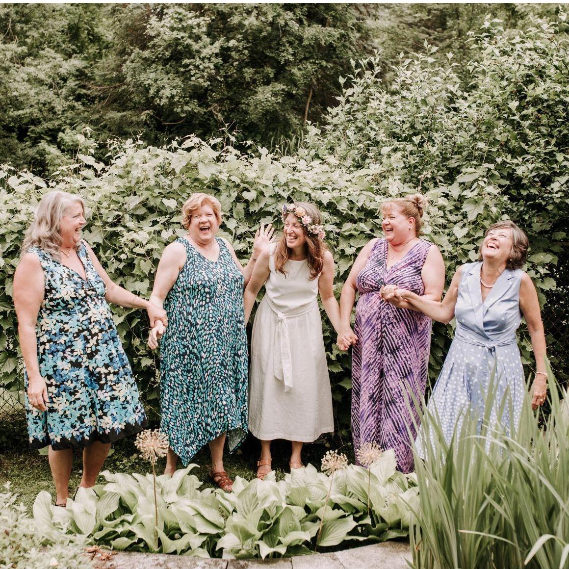Kris, Tricia, Natalie, Sherri, and Cindy