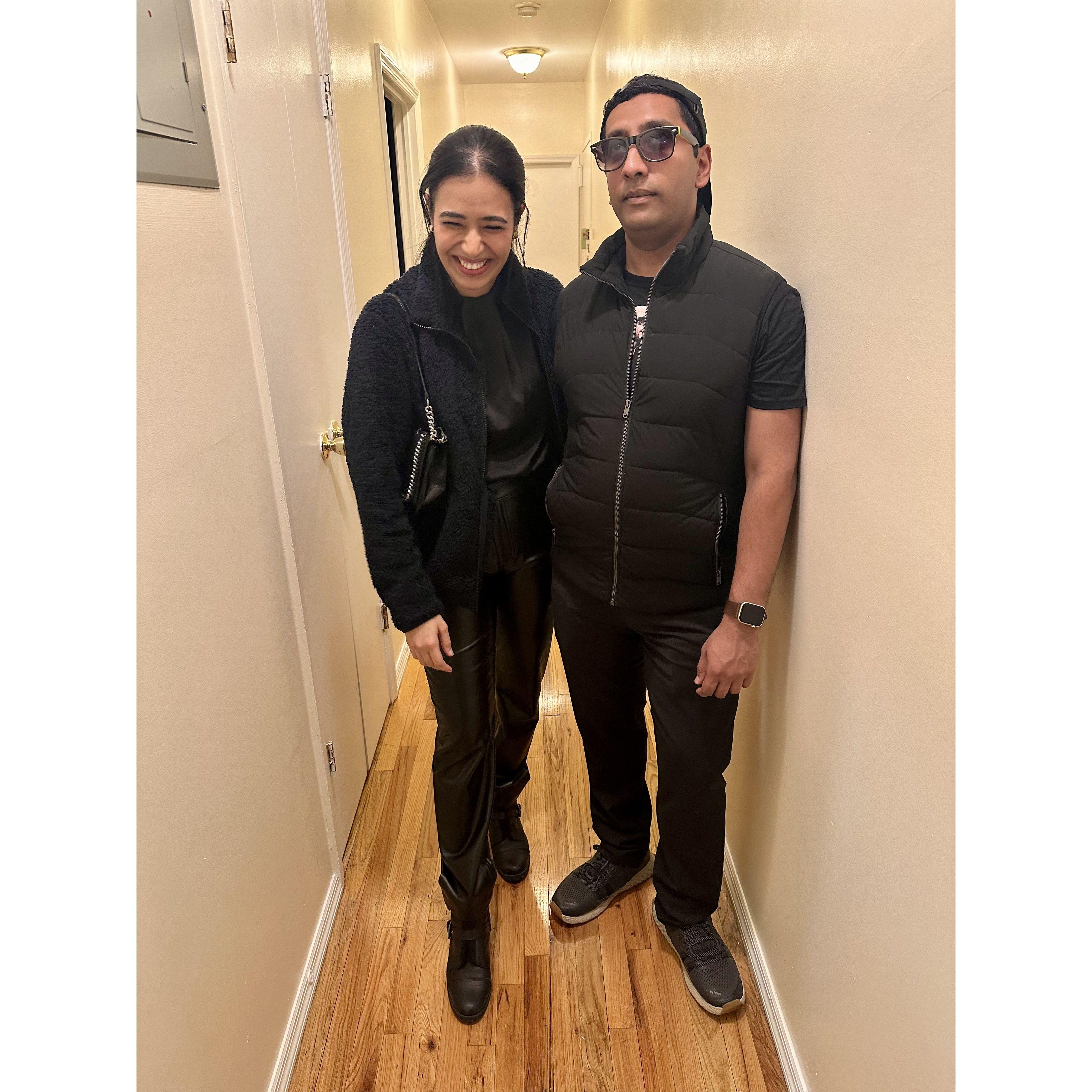 And then Karthik embodied the spirit of emo Enrique for Halloween.