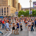 Salsa in the Square at Fountain Square