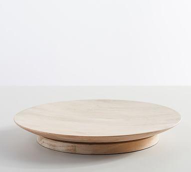 Chateau Wood Lazy Susan - White Wash