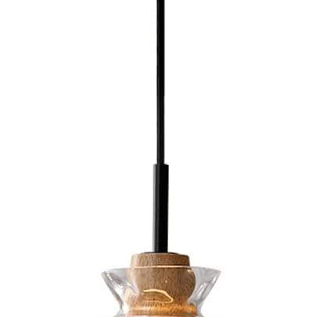 LTBFDDC Farmhouse Small Pendant Lights Kitchen Island, Adjustable Height Hanging Ceiling Lamp Handblown Glass Dome Clear Hammered Shade For Dining Living Room Hallway Entryway Mini Chandelier Lighting
