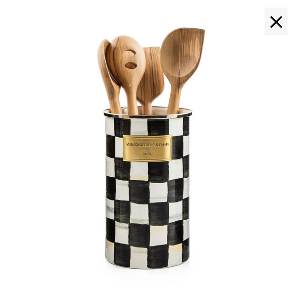 Courtly Check Utensil Holder
