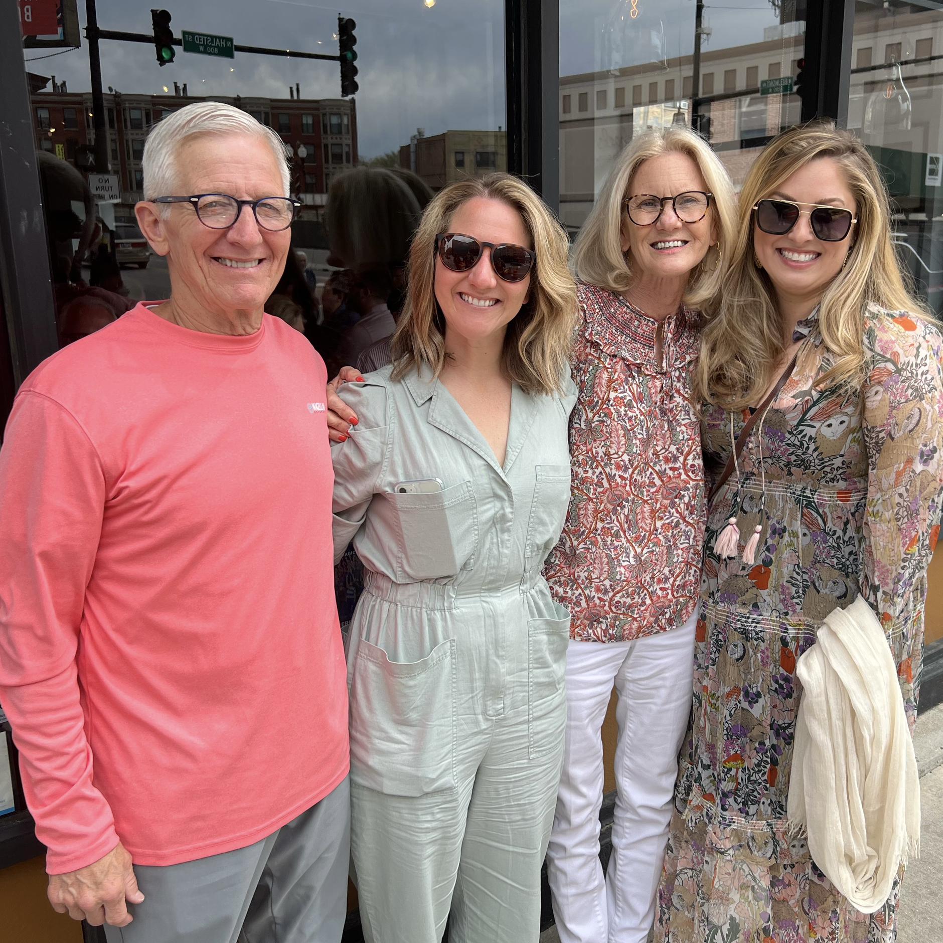 The day Maja met Katie's folks for the first time!