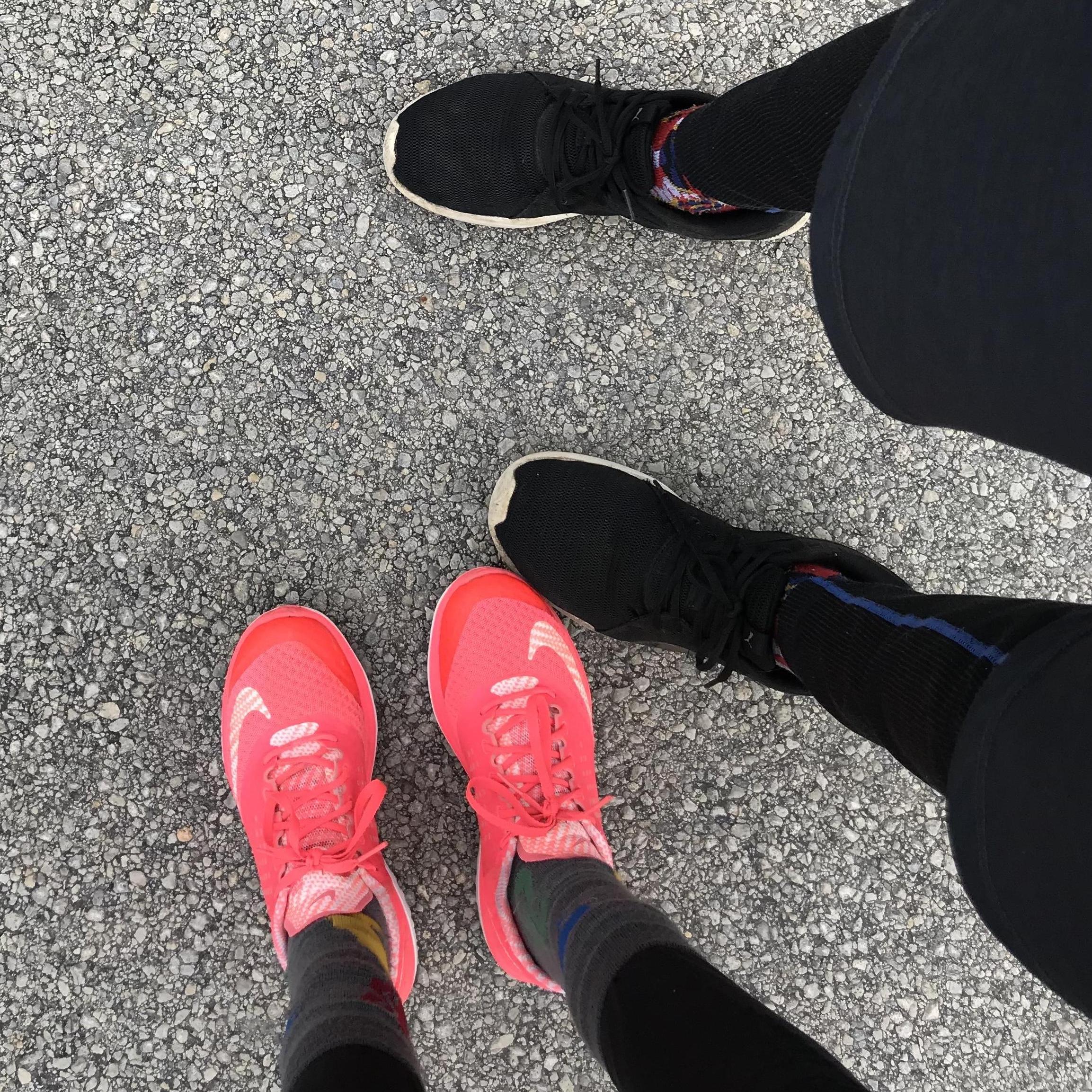 A simple 3mile run turned into 6 1/2 cause I lost my ring and we had to retrace our steps to find it...which lucky we did😂