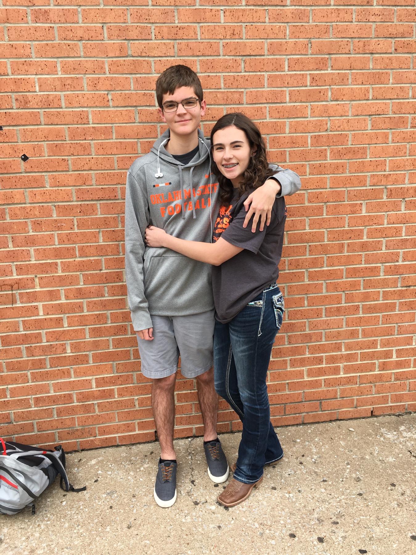 First picture together (we were babies!!)