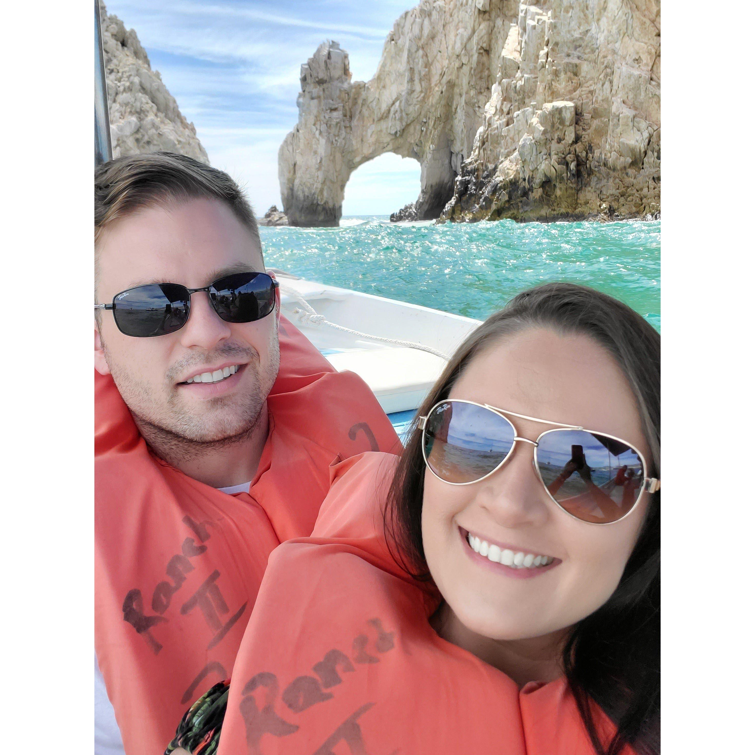 Boat ride in Cabo