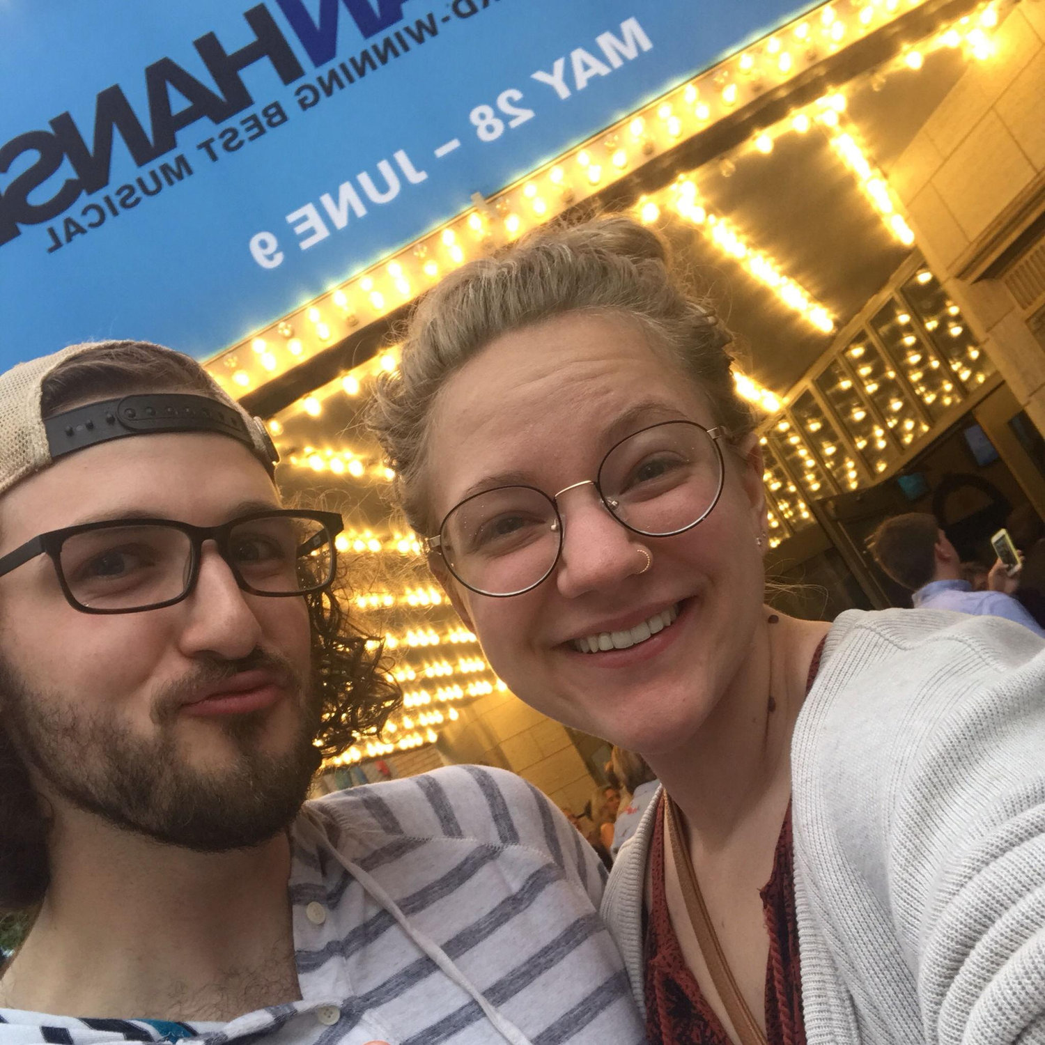 Our first musical together - Dear Evan Hansen