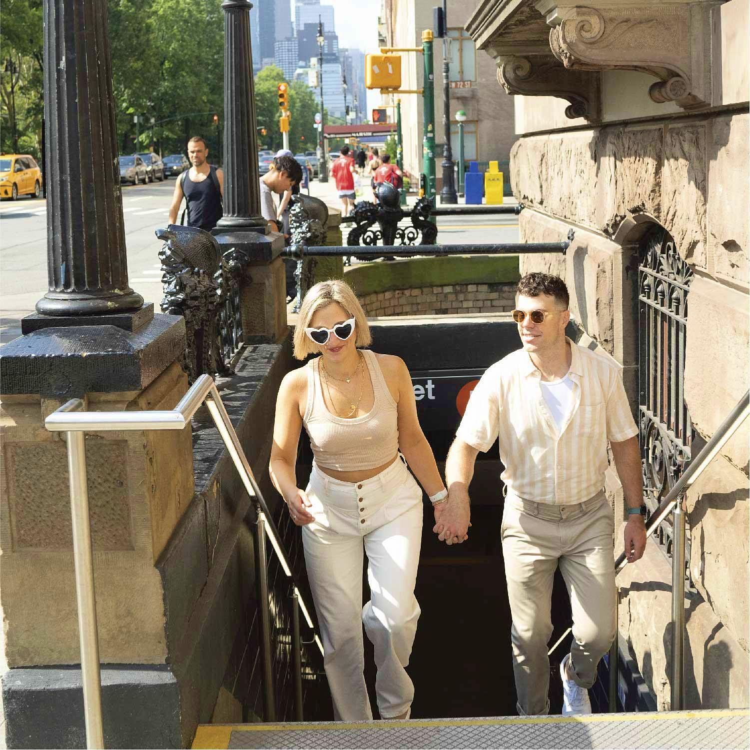 NYC moment - One of our favorite engagement shots