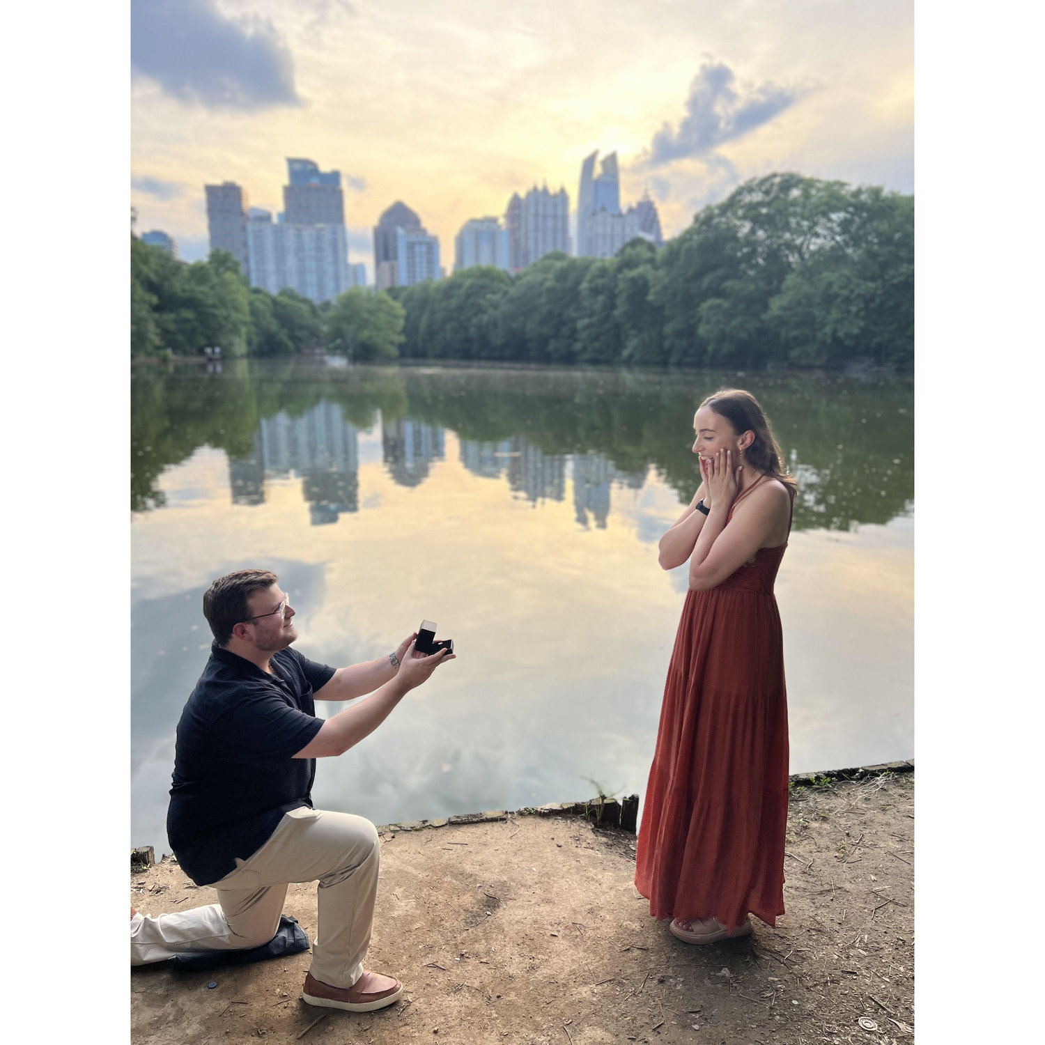 On May 12, 2025, Jordan proposed and Libby said YES!