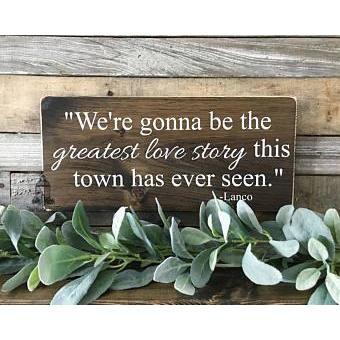 Through our many challenges over the years, we decided that we're gonna be the greatest love story ever written.