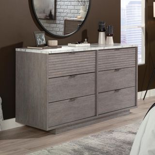 East Rock Contemporary 6-Drawer Dresser