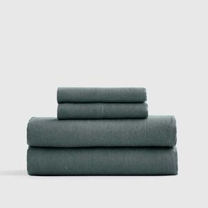 European Linen Sheet Set - Queen - Ocean