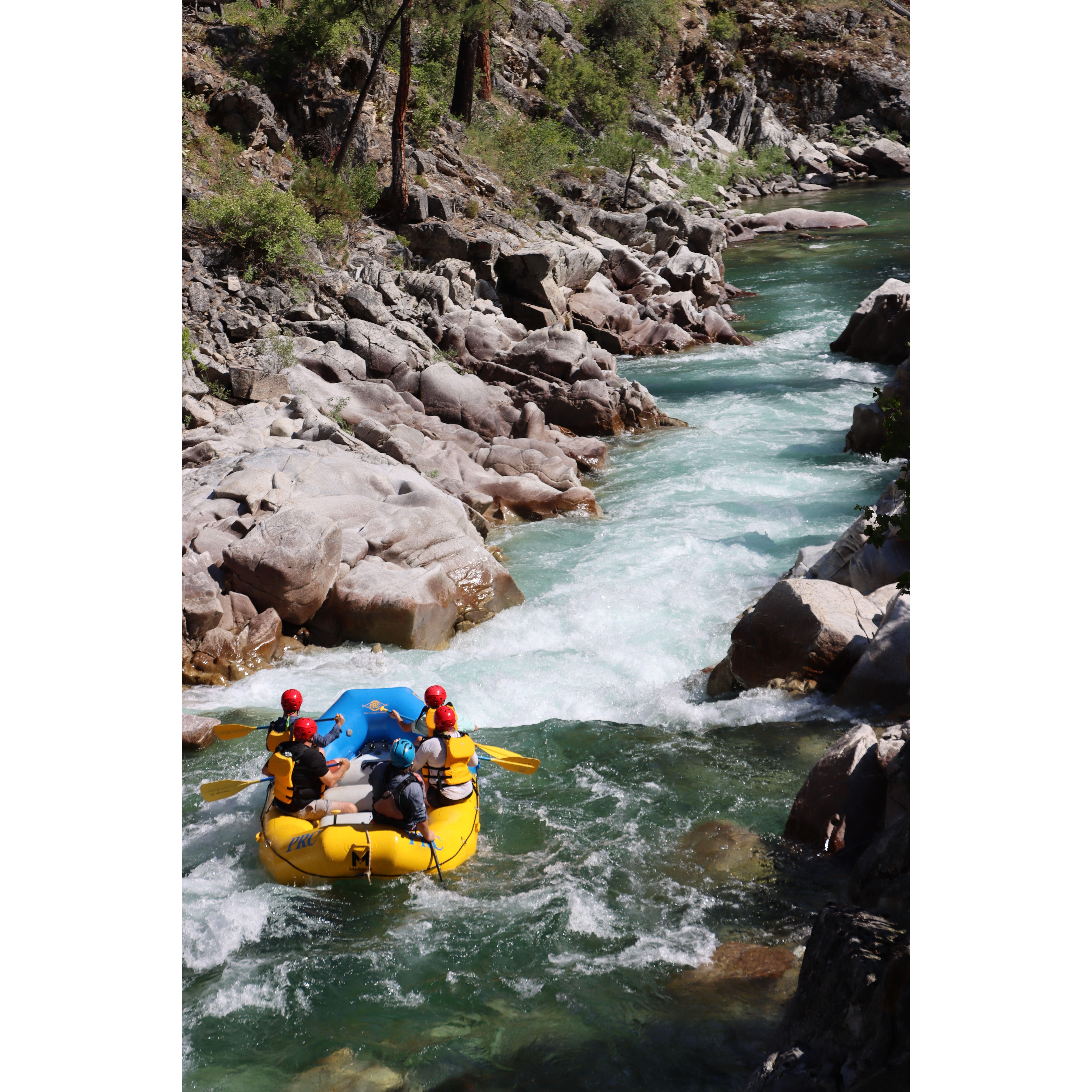 Rafting on the Payette...