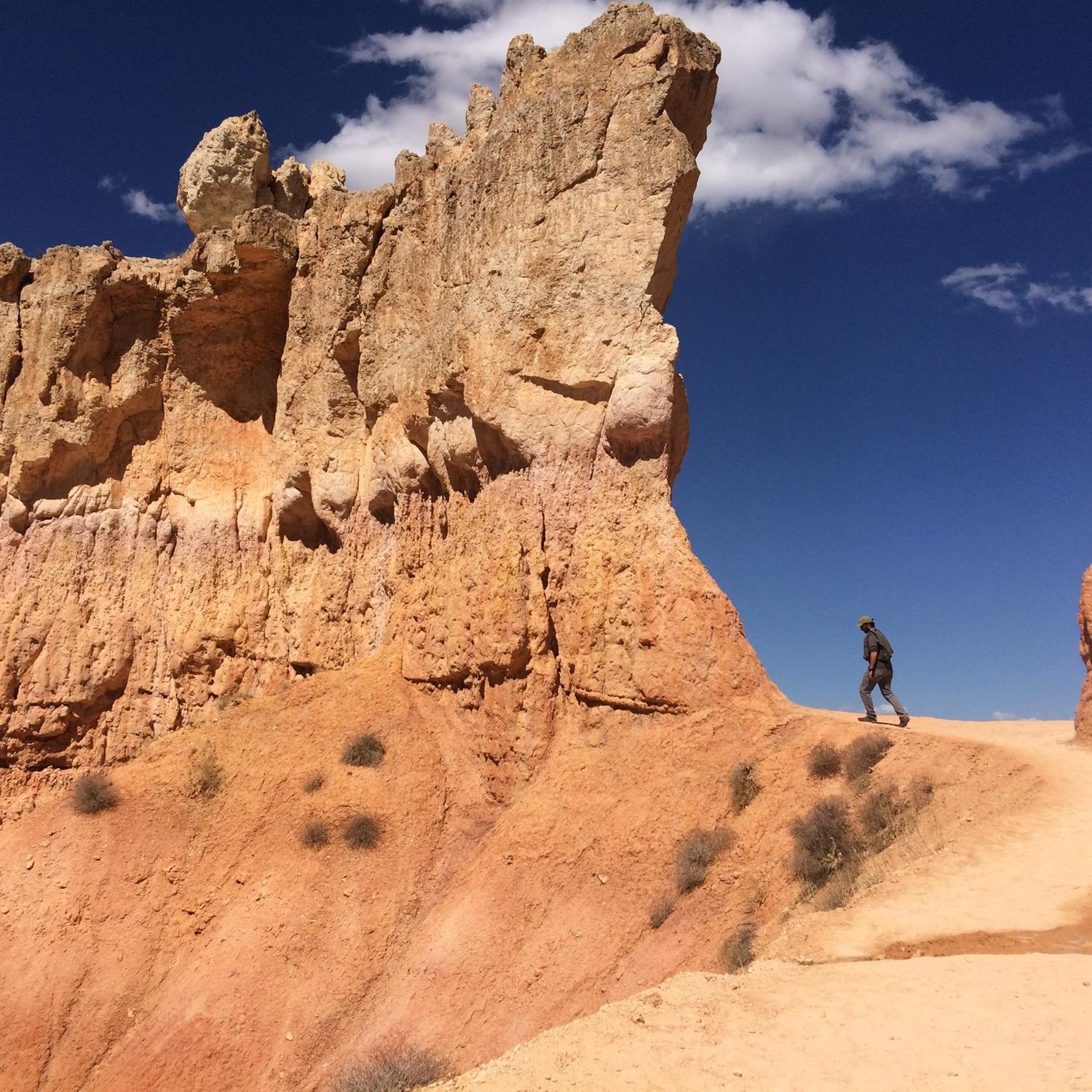 Our second "date" was a camping trip to southern Utah.