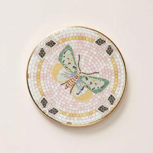 The Bistro Tile Stoneware Coaster: Garden Edition
