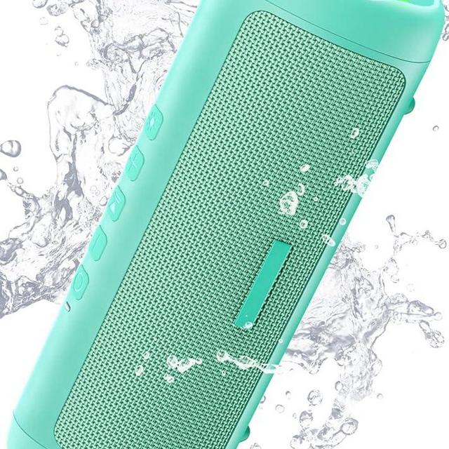 IPX5 Waterproof Bluetooth Speaker with 24H Playtime - For Home/Outdoor/Beach