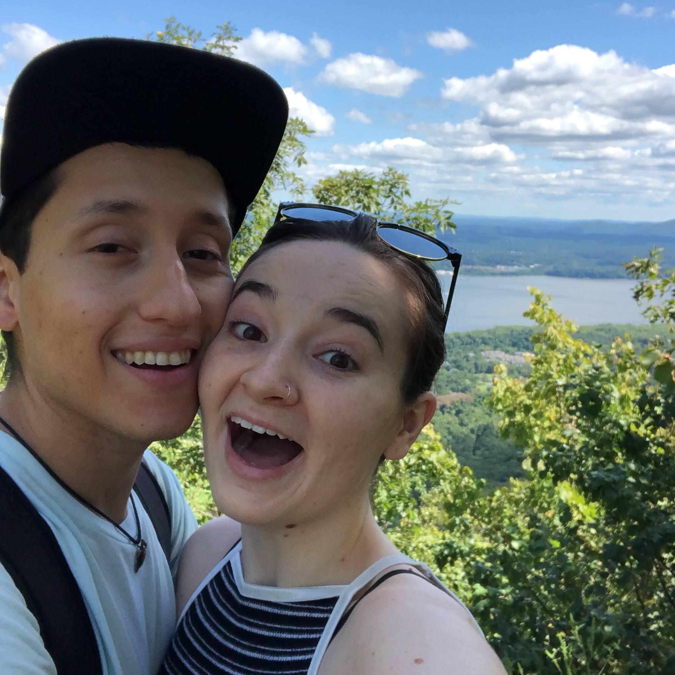 Hiking trip for our first anniversary, 8/24/2019