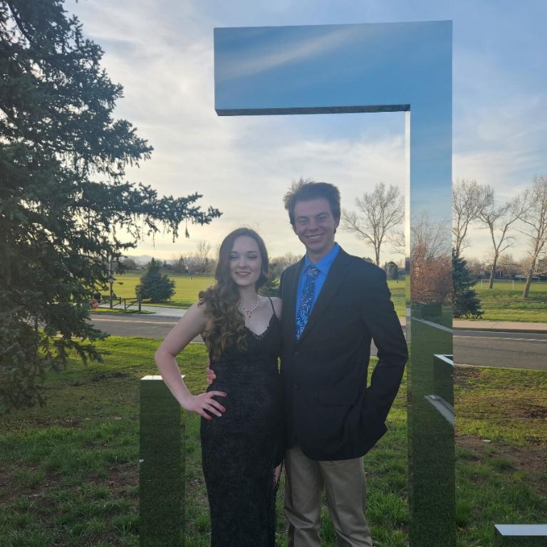 The CCU spring formal we went to as "friends" before Leiton asked Ruthie to go on a date.