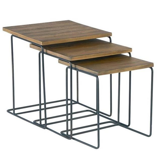 Magnolia Home Traverse Salvage Nesting End Tables By Joanna Gaines