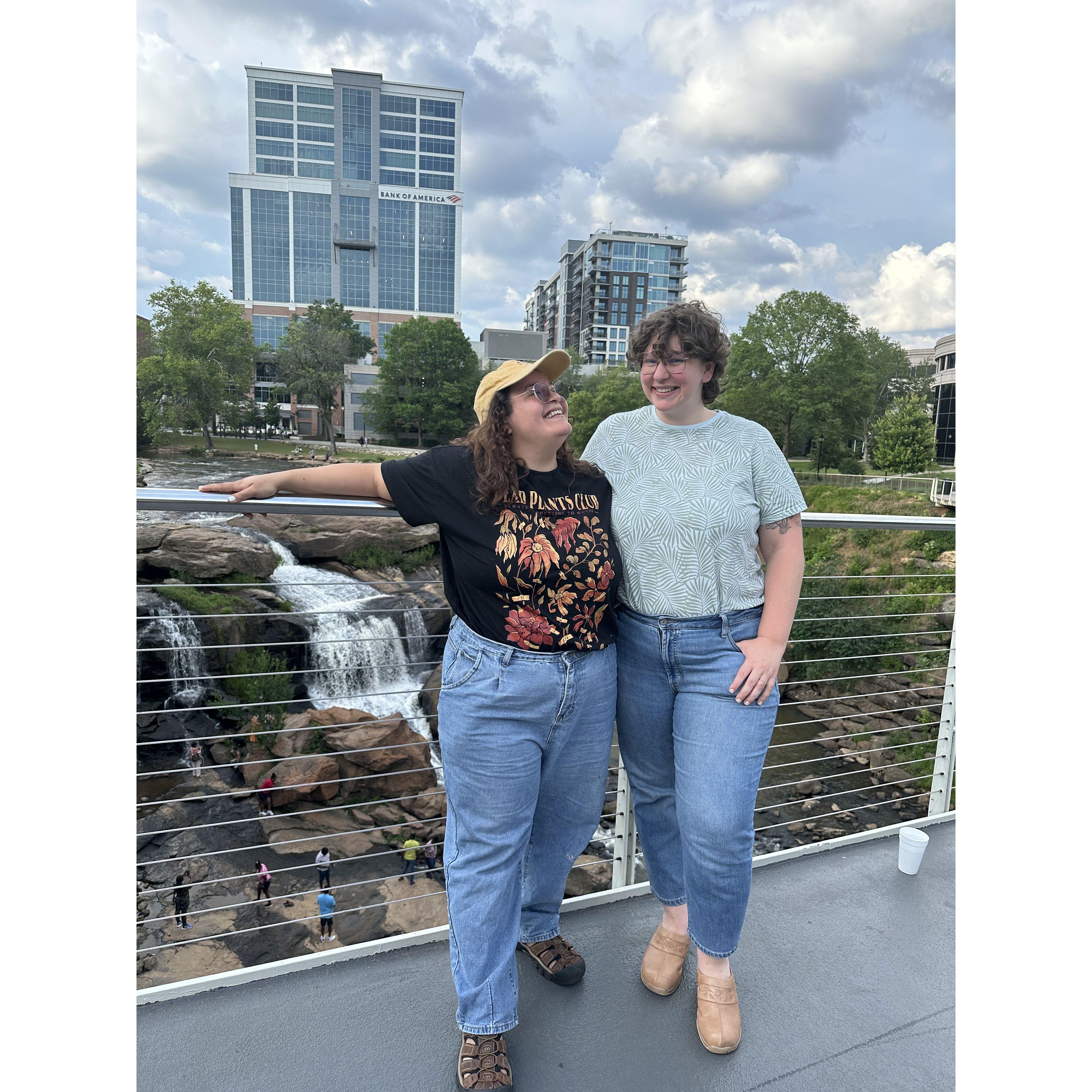 Hanging out in Greenville, SC