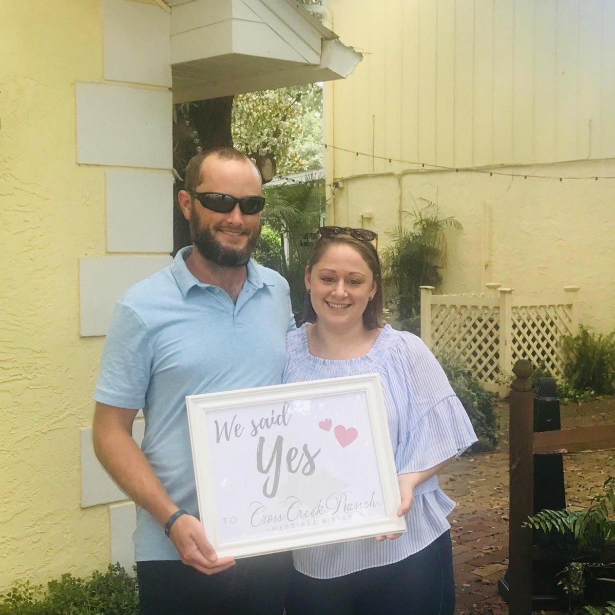 The day we chose Cross Creek Ranch to say I do!