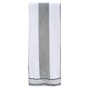 Stripes XL Beach Towel Gray