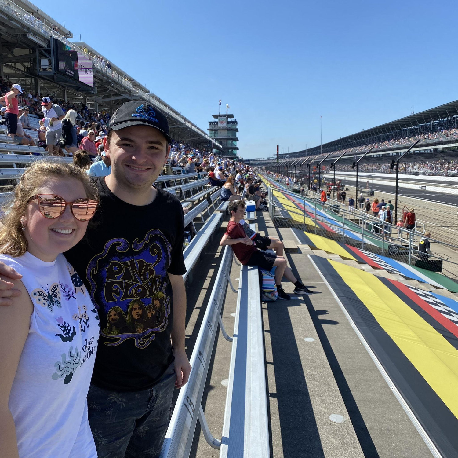 Our first Indy 500 trip together! Gavin's 5th in total. May 29, 2022