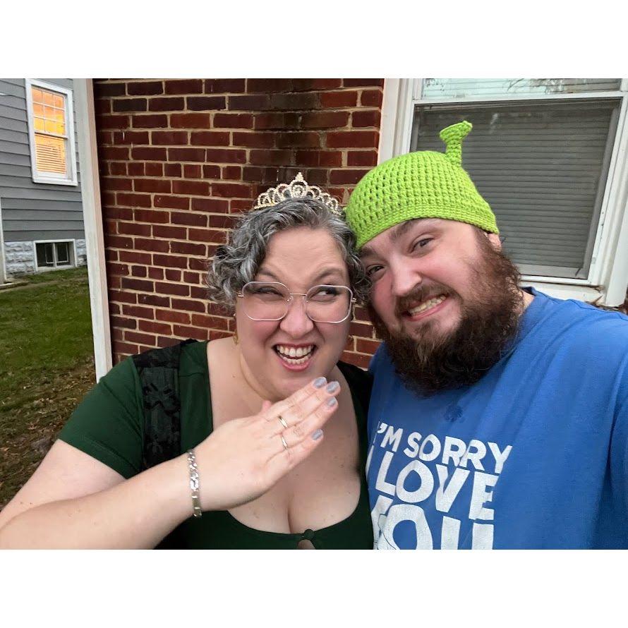 Our first Halloween, now I'm a believer