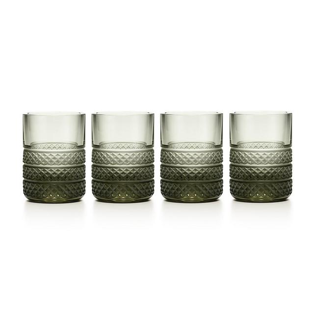 Diamond Point Shot Glass Set
