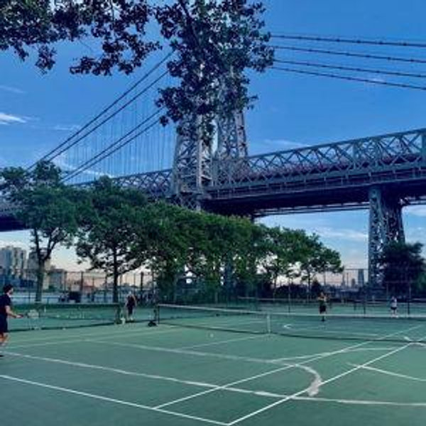 Tennis Lessons for Sarah & Evan