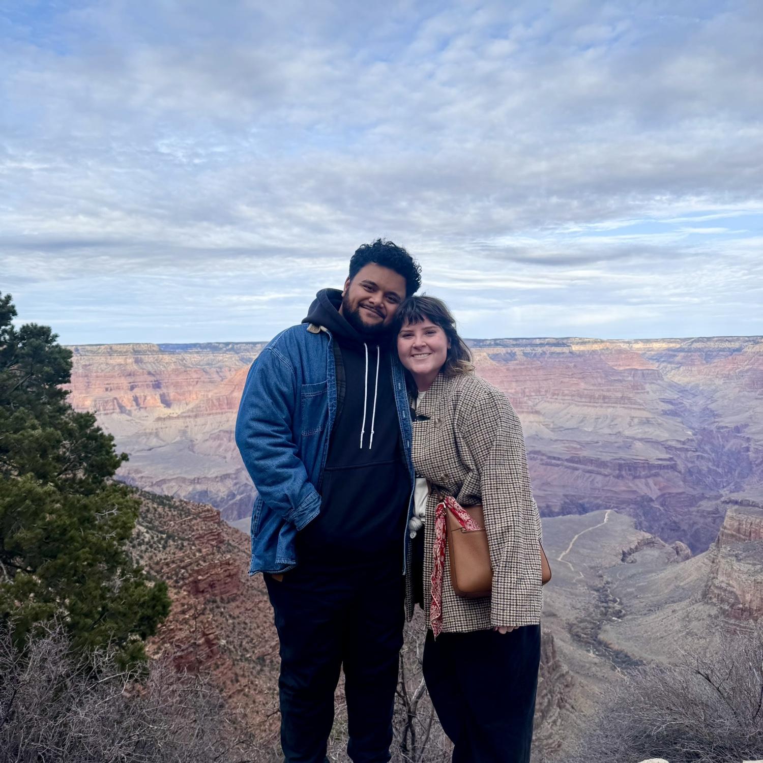 Visit to the Grand Canyon with Tayler's family