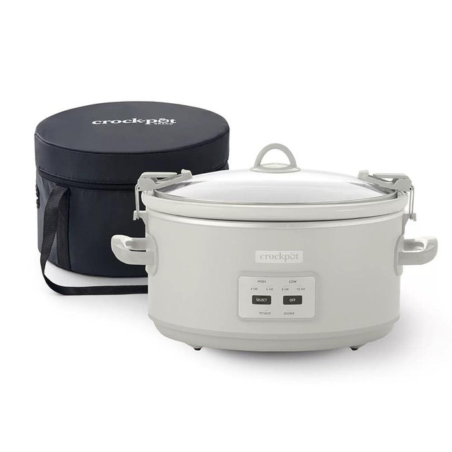 Crock-Pot 7-Quart Programmable Slow Cooker with Carry Bag